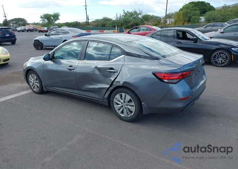 2020 Nissan Sentra S Xtronic Cvt z USA, uszkodzony, nr VIN 3N1AB8BV8LY294430